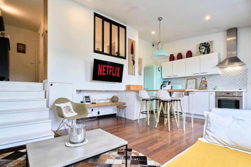 Photo de la galerie de l'établissement Hôtel Particuler - T2 - Contemporain, à La Madeleine