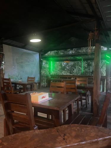 Restaurace v ubytování Sky garden Lombok