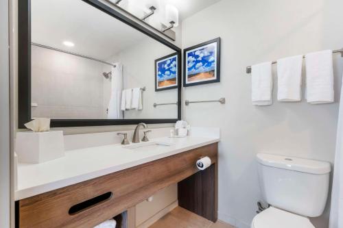 Koupelna v ubytování Comfort Inn