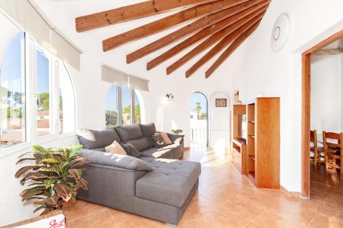 Posezení v ubytování Chalet Es Llossar