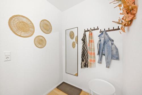 Koupelna v ubytování Ferienwohnung Neckarblick Heilbronn