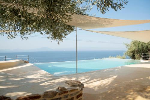 Fotografie z fotogalerie ubytování Villas 2 Cypresses with Private Pools v destinaci Áno Gatzéa