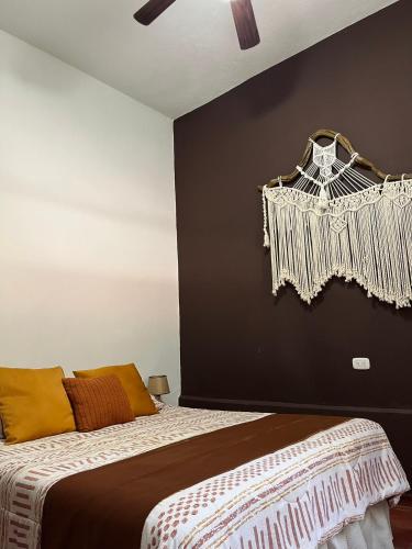 Un ou plusieurs lits dans un hébergement de l'établissement Siwõ Art Guesthouse