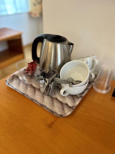 Pension Jana - Domov Mládežeにあるコーヒーまたはお茶