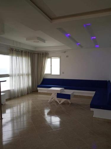 Χώρος καθιστικού στο Casa amine