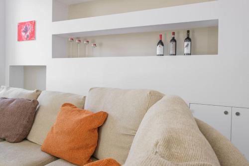Ruang duduk di Casa Ilda AC, WiFi Private parking