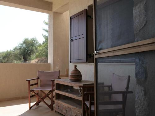 Μπαλκόνι ή βεράντα στο Villa Art Foutia