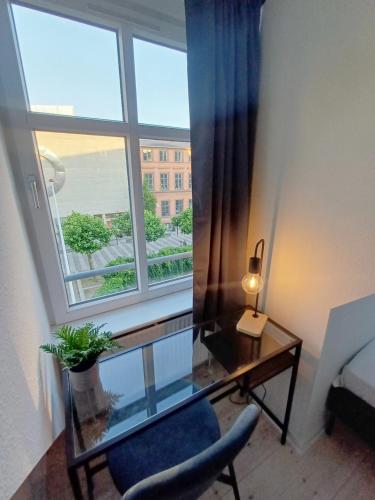 Posezení v ubytování Beautiful Double Room In The Center Of City