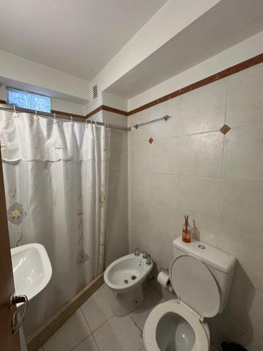 Koupelna v ubytování Departamento Nueva Córdoba 7 A INVERHOME INMOBILIARIA