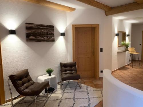 Posezení v ubytování Mountain villa in Sankt Johann