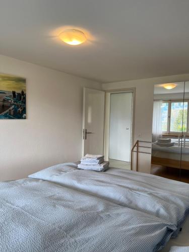 Ein Bett oder Betten in einem Zimmer der Unterkunft Villa Alexa