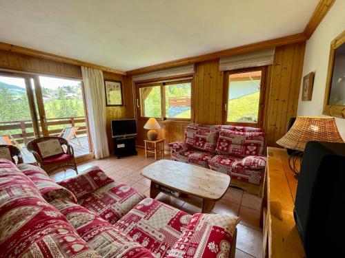 Appartement ski aux pieds, 2 chambres, terrasse et parking couvert - La Clusaz - FR-1-459-49