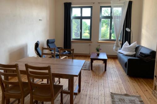 Posezení v ubytování Alter Gasthof Missen