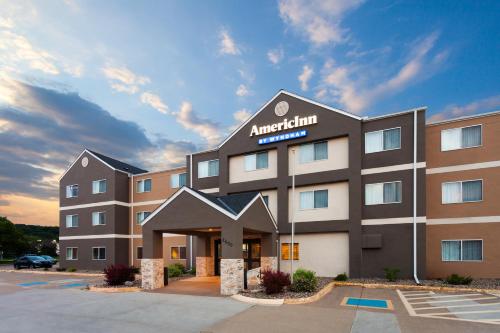 a rendering of a austin hotel at AmericInn by Wyndham Hudson in Hudson