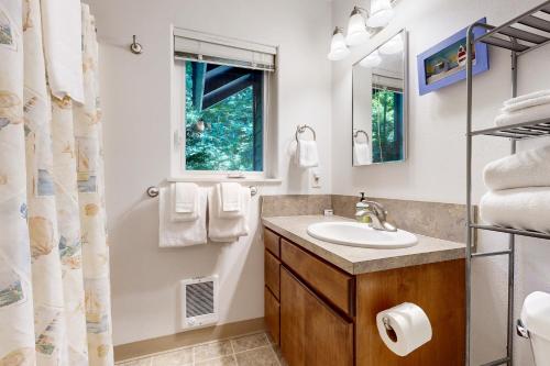 Ein Badezimmer in der Unterkunft Bayview Reach