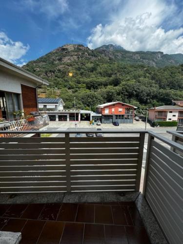 Vue générale sur la montagne ou vue sur la montagne depuis l'hôtel