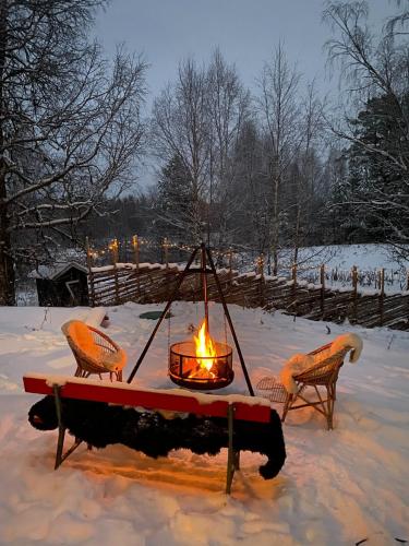 Gammel Lans by Norgesbooking - lovely cabin in Trysil v zimě