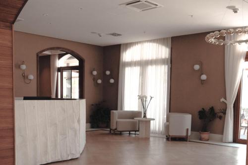 Un lugar para sentarse en Hotel Pine