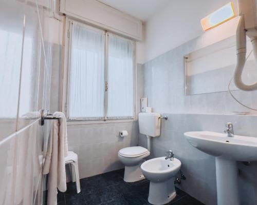 Koupelna v ubytování Hotel all'Oasi