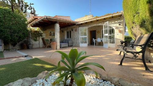 Casa Palmerita a 7 minutos andando de una playa de aguas cristalinas