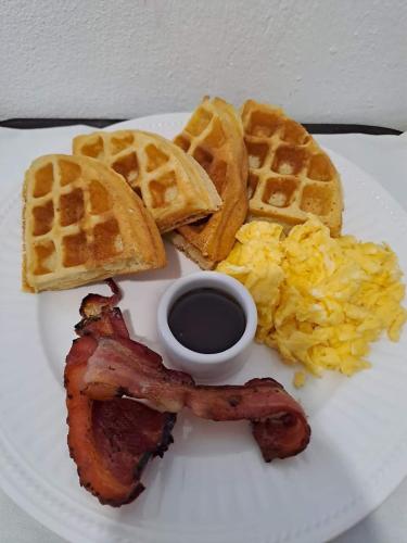 Možnosti snídaně pro hosty v ubytování SAINT Charles Inn, Belize Central America