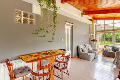 Posezení v ubytování Casa Mosteiro