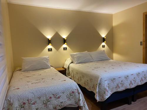 Hostal Gracielaにあるベッド