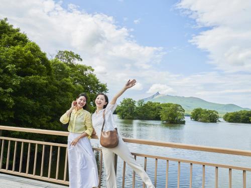Landskap semula jadi dekat dengan hotel