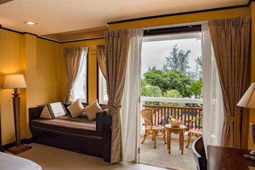 Postel nebo postele na pokoji v ubytování Koh Tao Montra Resort