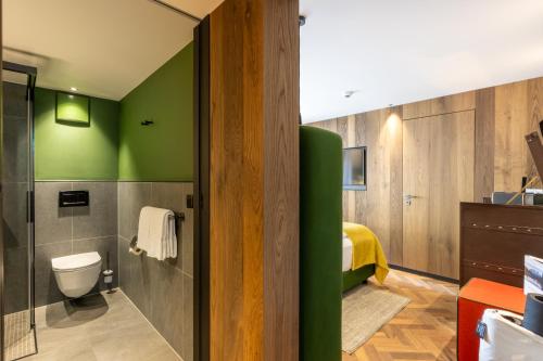 Koupelna v ubytování Hotel ZERMAMA Zermatt