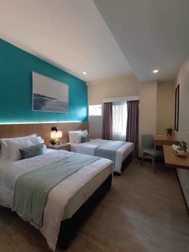 Postel nebo postele na pokoji v ubytování Kimtons Apartment Suite Capitol Site