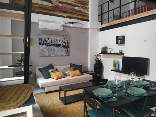 Centrico apartamento familiar con patio privado
