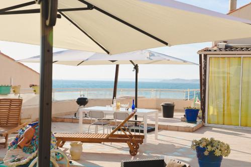 Spacieuse et chaleureuse villa vue mer Marseille