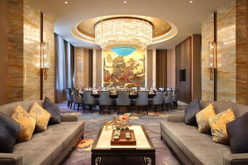 Χώρος καθιστικού στο Wanda Realm Guangyuan