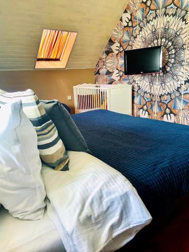 Katil atau katil-katil dalam bilik di Nirvana Apartman