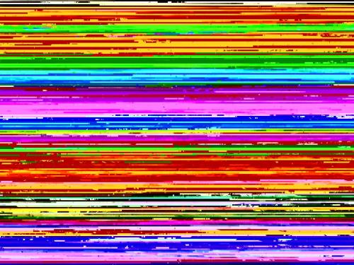 a pile of rainbow colors on a computer screen at Holiday Home Pentaller by Interhome in Balatonföldvár