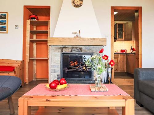 Χώρος καθιστικού στο Chalet Chalet Picardie by Interhome