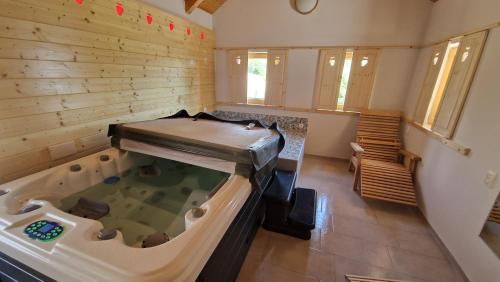 Lázně a/nebo wellness v ubytování Tourist farm Gričnik