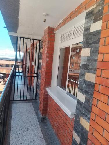 Uma varanda ou terraço em Psalms Motel