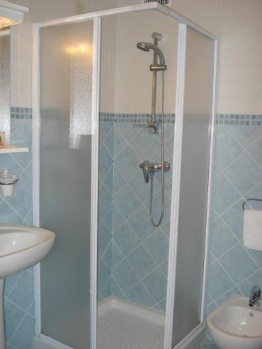 Koupelna v ubytování Hotel San Giusto