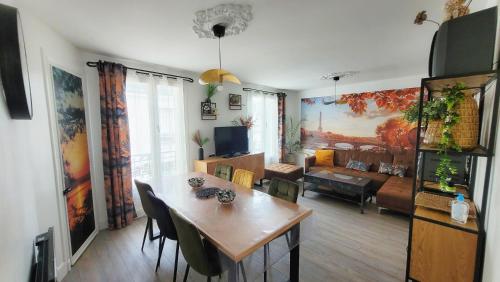 appartement familial refait à neuf centre Paris 20ème