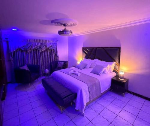 Postel nebo postele na pokoji v ubytování 1568 on Mukwa