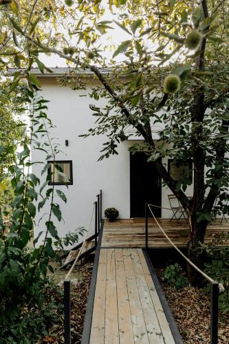 Un jardín fuera de Hegyi Pihenő