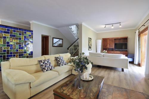 Posezení v ubytování Villa Maruja