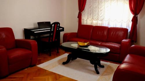 Posezení v ubytování Spasojević Apartman