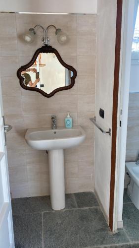 Koupelna v ubytování Casa Sole