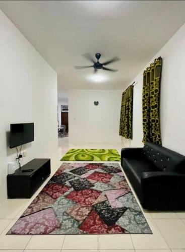 TV a/nebo společenská místnost v ubytování Homestay Jannah Changlun
