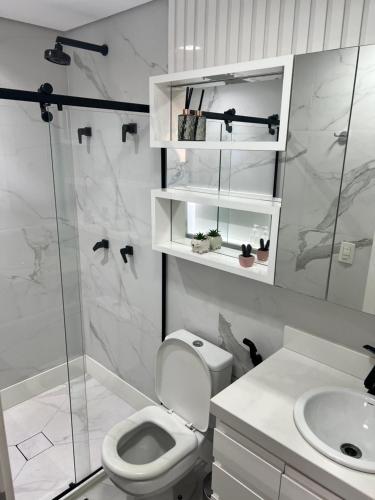 Bilik mandi di Apartamento Best