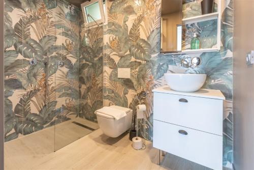 Koupelna v ubytování IseoLakeRental - Casa Divina