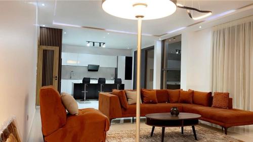 Posezení v ubytování Ixora 2